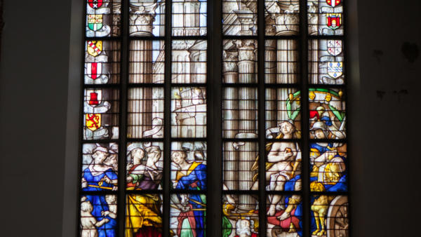 Gouda's stained glass windows Sint-Janskerk