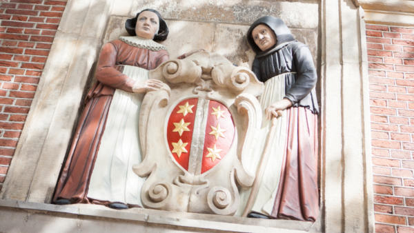 Gouda city arms Lazaruspoortje