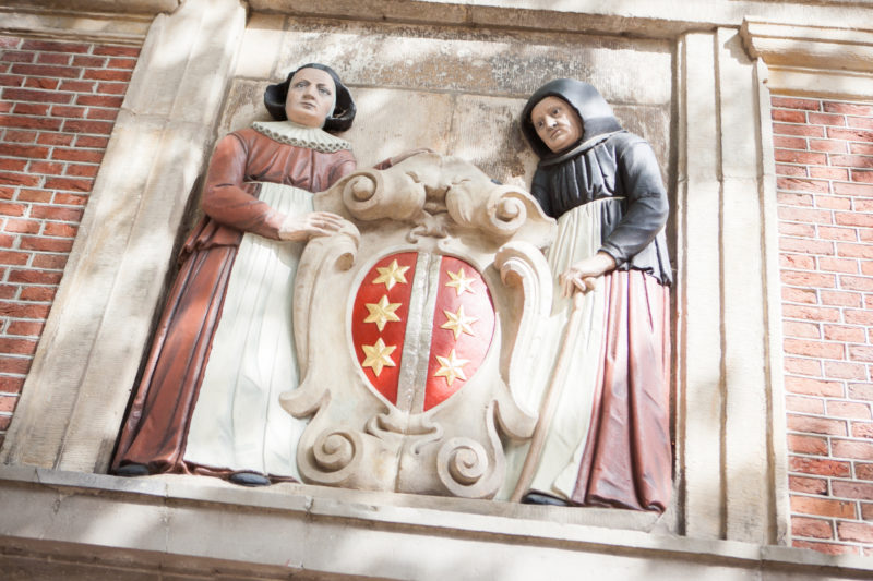 Gouda city arms Lazaruspoortje