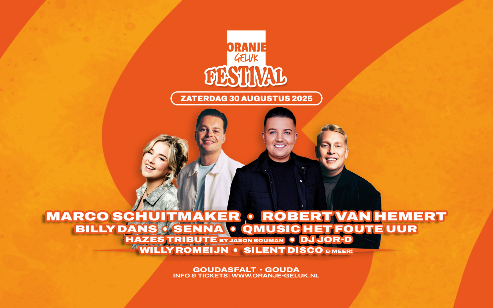 	Gouda sluit zomer feestelijk af tijdens eerste editie Oranje Geluk Festival
