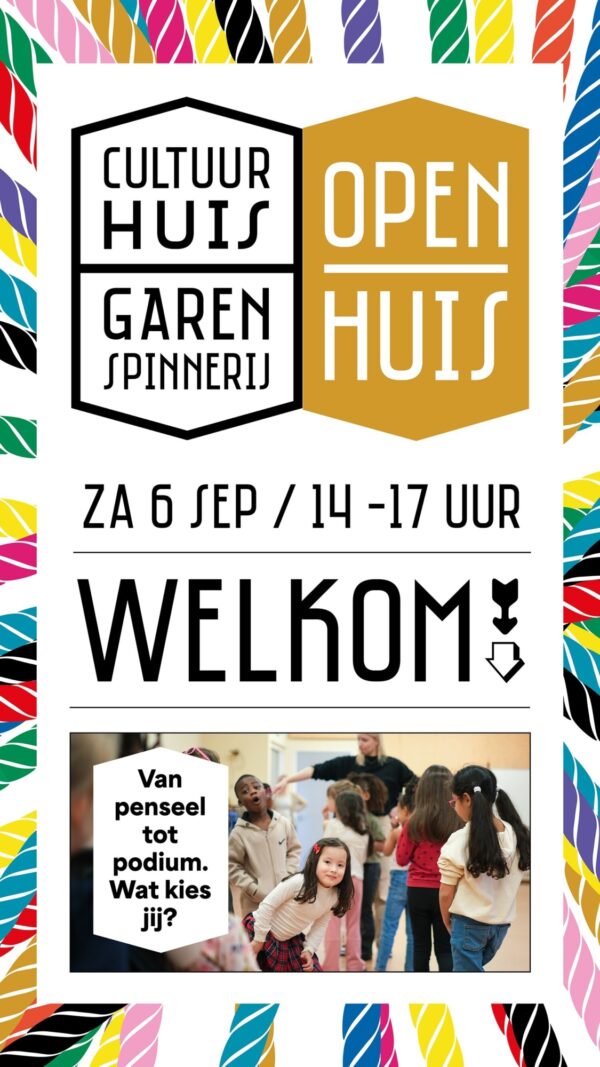 Cultuurhuis Garenspinnerij open huis