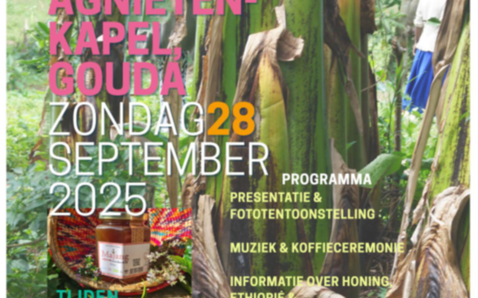	Een unieke expositie in Gouda over natuurbehoud en de cultuur van Ethiopië