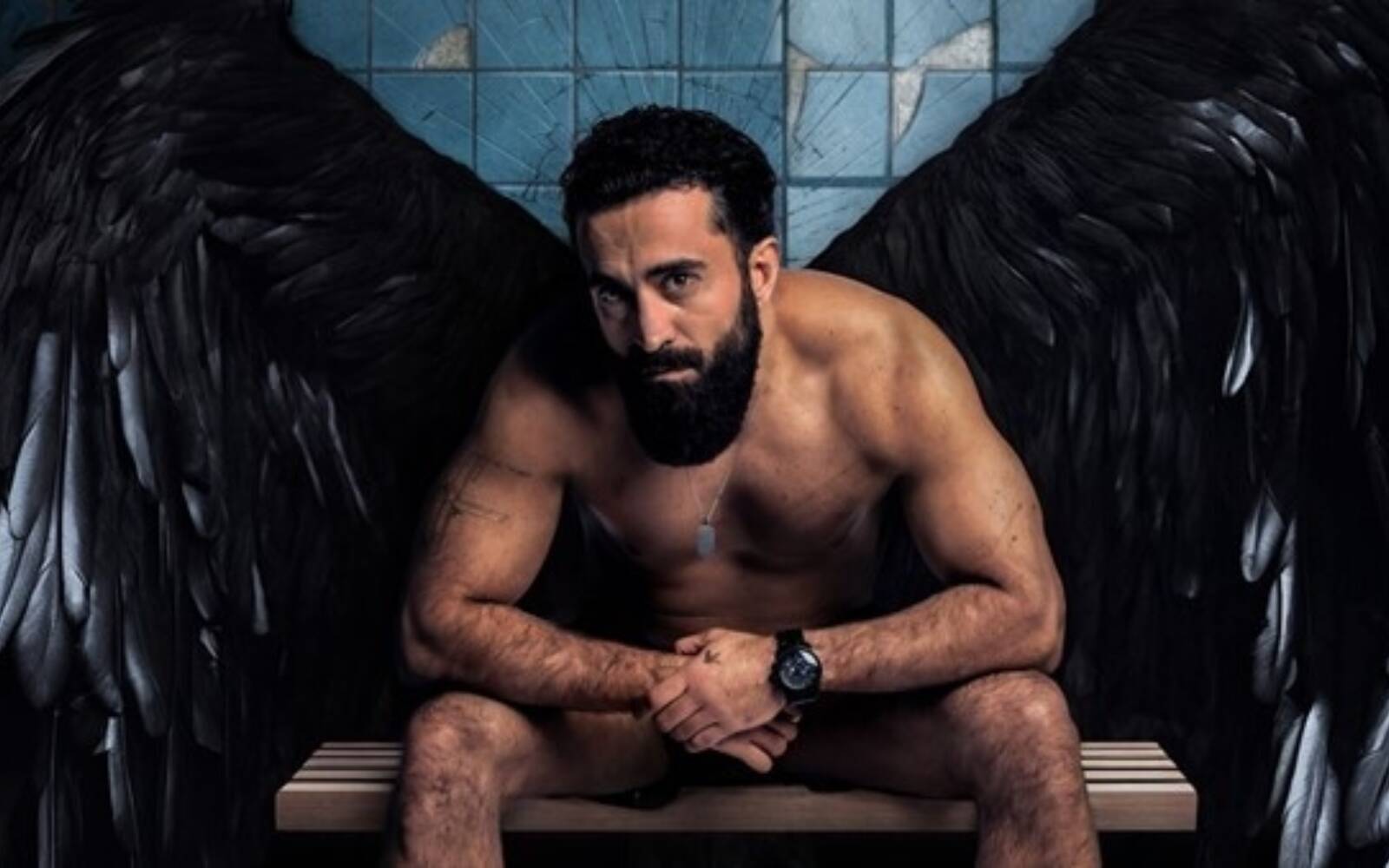 	Cabaretvoorstelling van Saman Amini