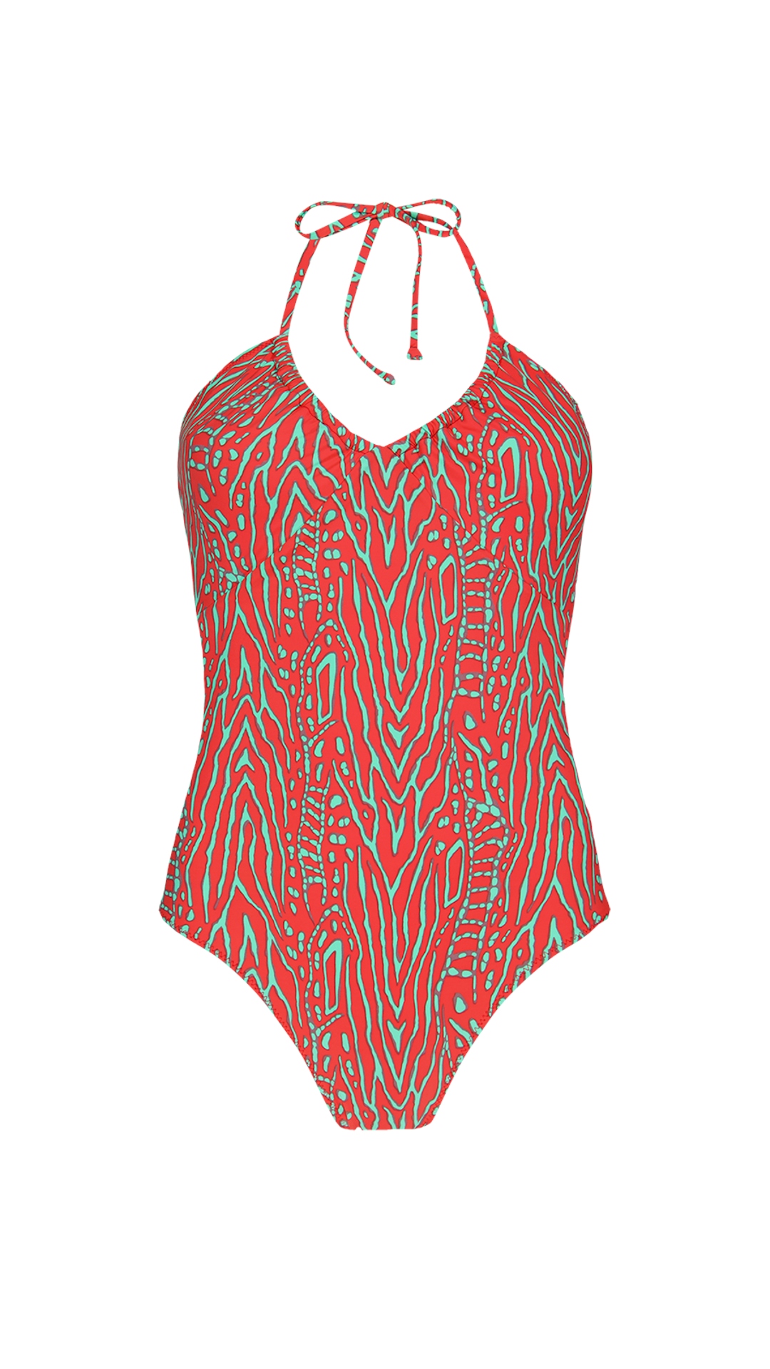 Anangu V-Neck One Piece Badeanzug