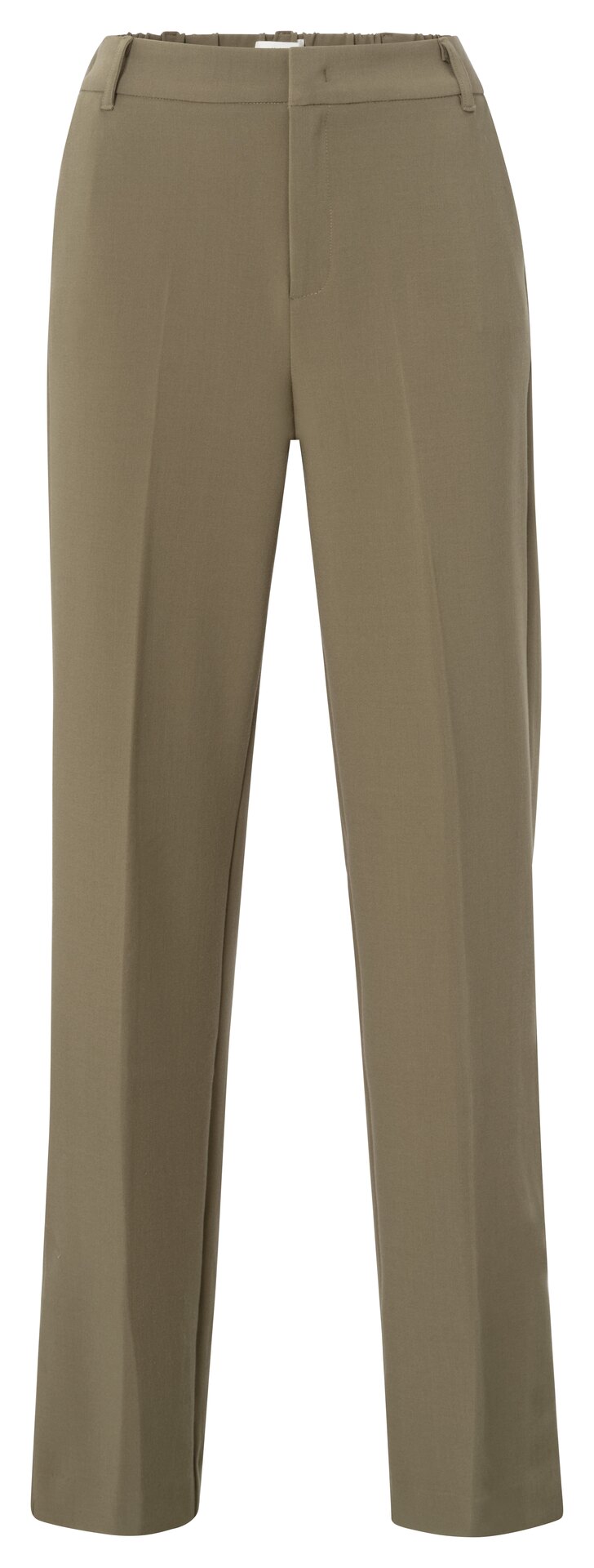 Gewebte Hose mit weitem Bein