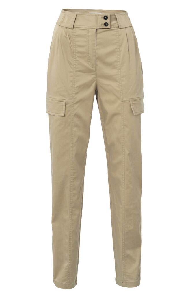 Cargohose mit hohem Bund