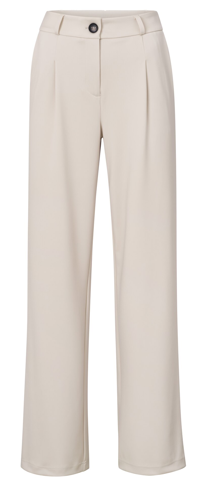 Jersey-Hose mit weitem Bein und Zierfalten