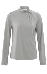 Jersey-Oberteil mit Knotendetail
