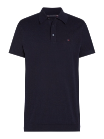 Regular Fit Strick-Poloshirt