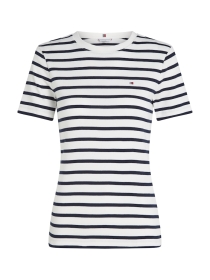 Slim Fit T-Shirt mit Rundhalsausschnitt
