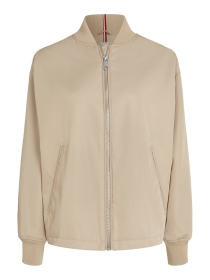 CASUAL NYLON BOMBER JACKET