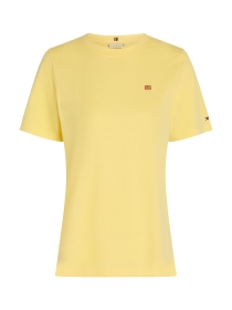 T-Shirt mit Kontrast-Flag