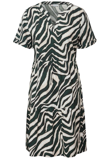 Gemustertes Tunika-Kleid
