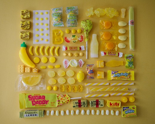 Yellow, Sugar Series, Emily Blincoe, Słodka Seria,