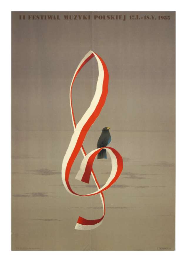 II Festiwal Muzyki Polskiej - plakat