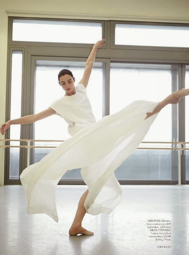 Tom Allen 'Poetry in Motion' sesja dla Harper's Bazaar UK kwiecień 2014