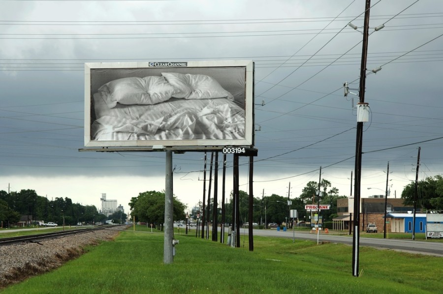 Felix Gonzalez-Torres, “Untitled,” 1991. Billboard. Installation view of Felix Gonzalez-Torres Billboard Project.