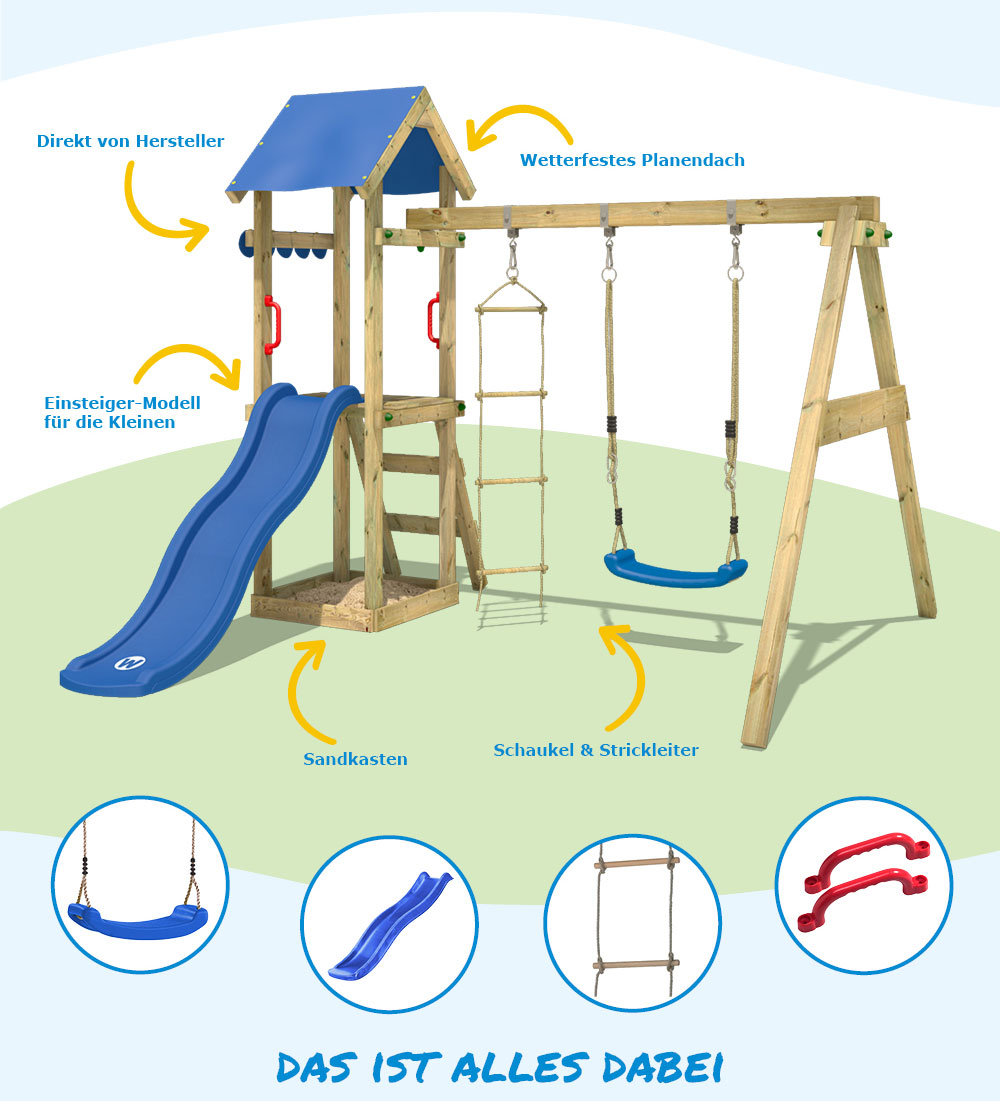 Garten Terrasse Wickey Spielturm Kletterturm Tinycabin Grune Rutsche Schaukel Kinder Holz Garten Marioportunidades Com Br