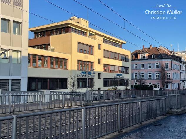 Gewerbeflche gegenber dem Freiburger Hauptbahnhof - 
Provisionsfrei fr den Mieter