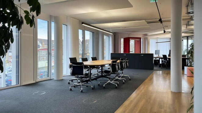 Topmoderne Broetage im Gterbahnhofareal