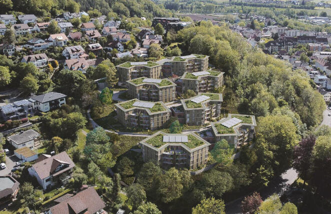 Projektierte Neubauwohnungen in wunderschner Lage von Waldkirch-Kollnau