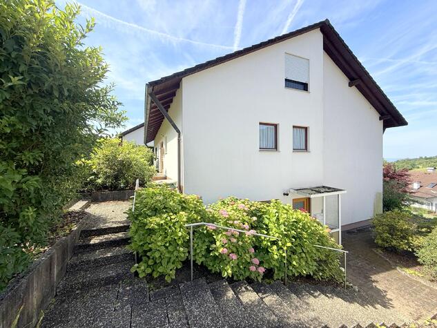 Baselblick! Groes Einfamilienhaus mit Einliegerwohnung und Garten