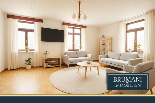 BRUMANI | Vielseitige Altbauwohnung mit groem Potenzial fr Familien und Kapitalanleger in Ebringen