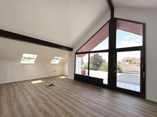 Renovierte 3-Zimmer-Dachgeschosswohnung in Lahr