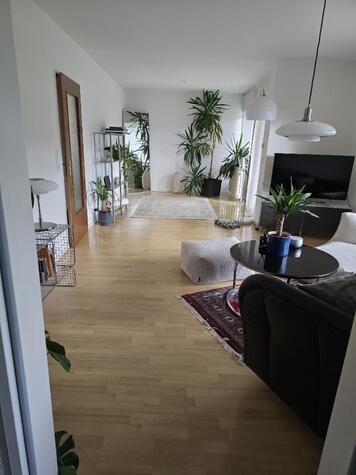 Ruhige, groe helle 2 Zimmer Wohnung auf dem Ebertle