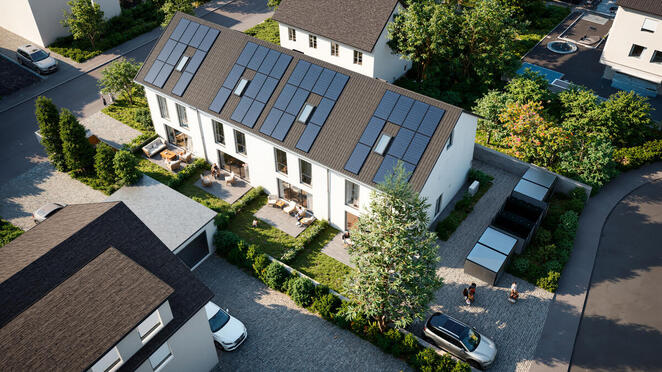 Familienfreundlich & nachhaltig in Freiburg - Ihr frderfhiges Stadthaus mit eigenem Garten