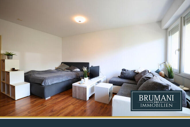 BRUMANI | Moderne 1-Zimmer-Wohnung mit Balkon, Stellplatz und attraktiver Miete in Gundelfingen