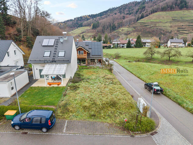 IMMORath.de - Baugrundst�ck f�r Doppelhaush�lfte in Glottertal mit Bergblick