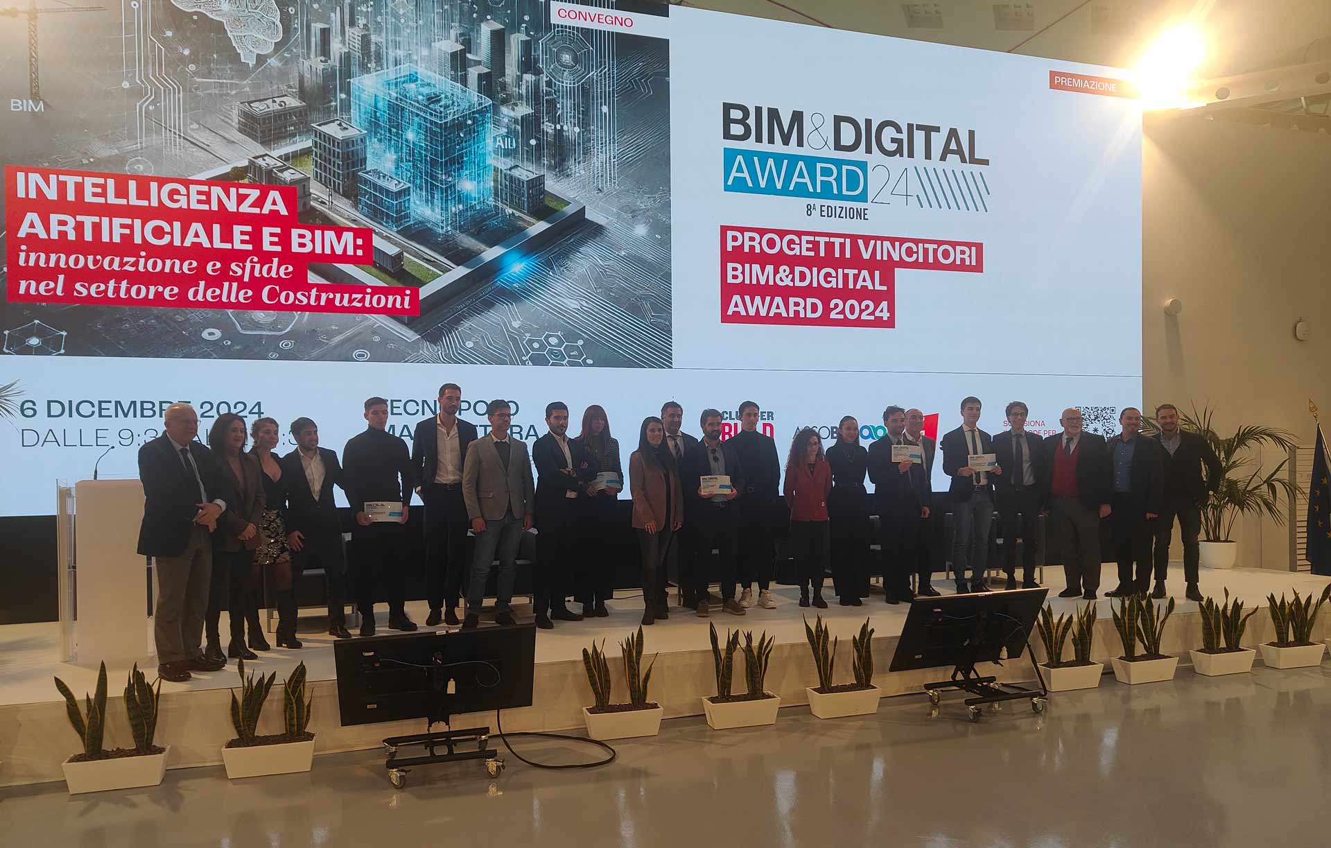 BIM&Digital Award: tutti i vincitori dell’edizione 2024