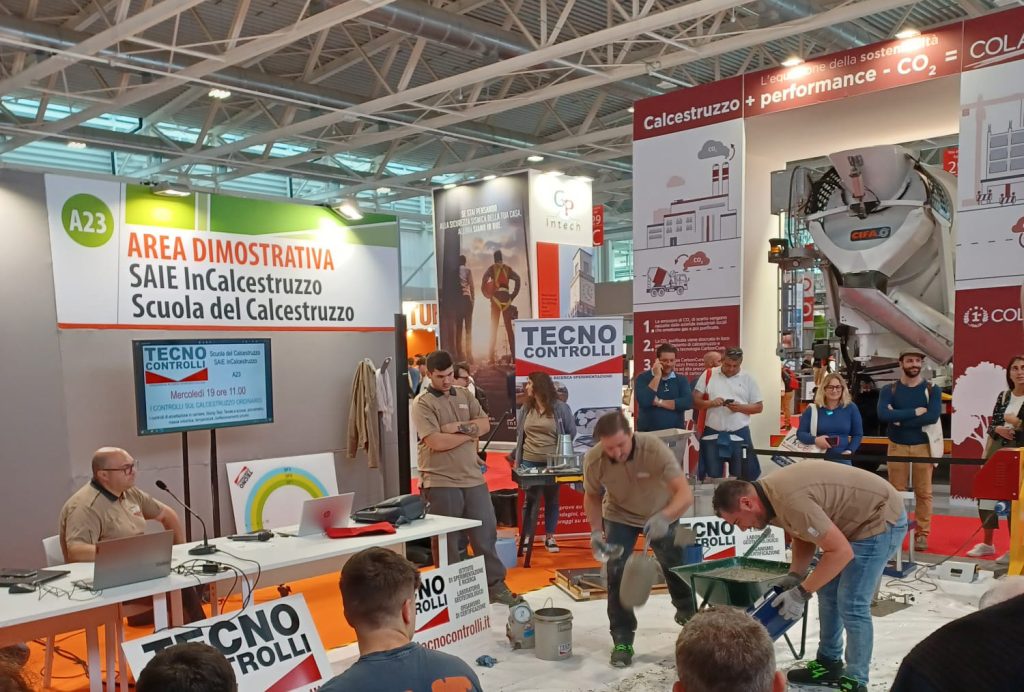 La Scuola del Calcestruzzo a SAIE 2026: prove, tecniche applicative e formazione live
