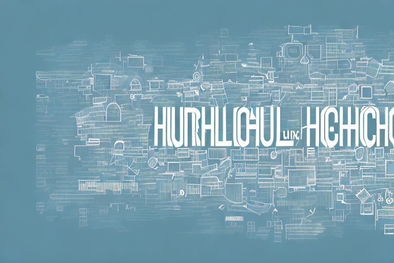 A digital landscape representing the town of hurlach