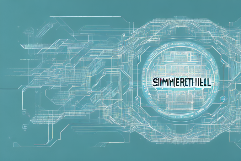 A digital landscape representing the town of simmerath
