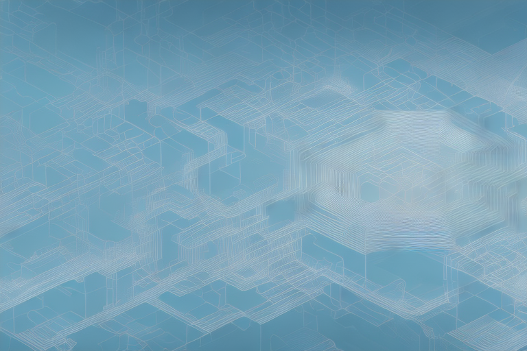 A digital landscape representing an internet agency