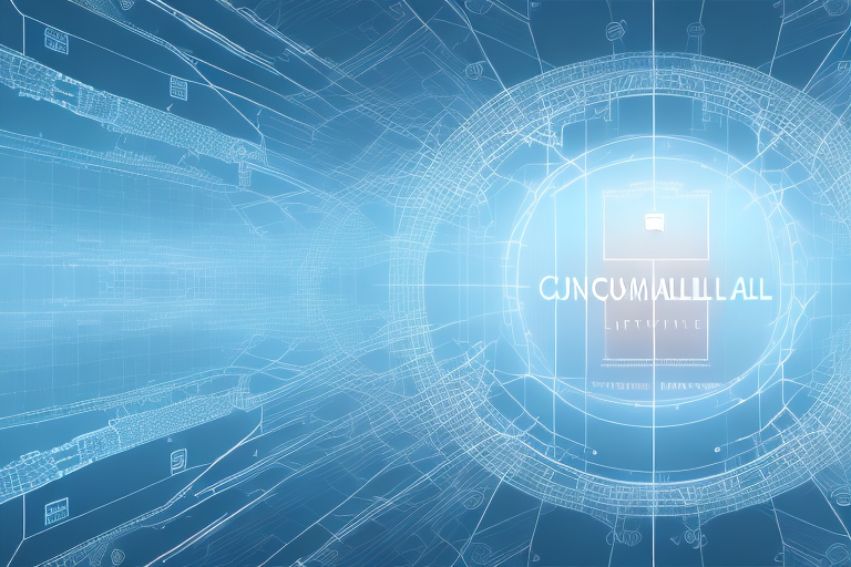 A digital landscape representing the concept of an internet agency