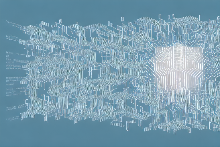 A digital landscape representing the town of simbach