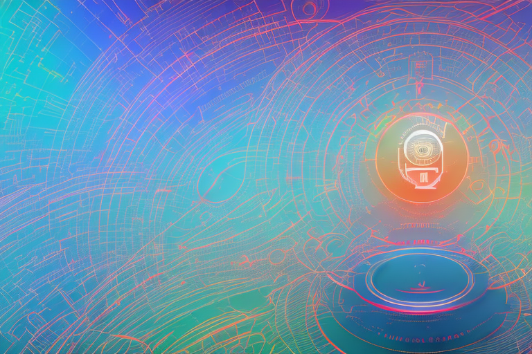 A vibrant digital landscape