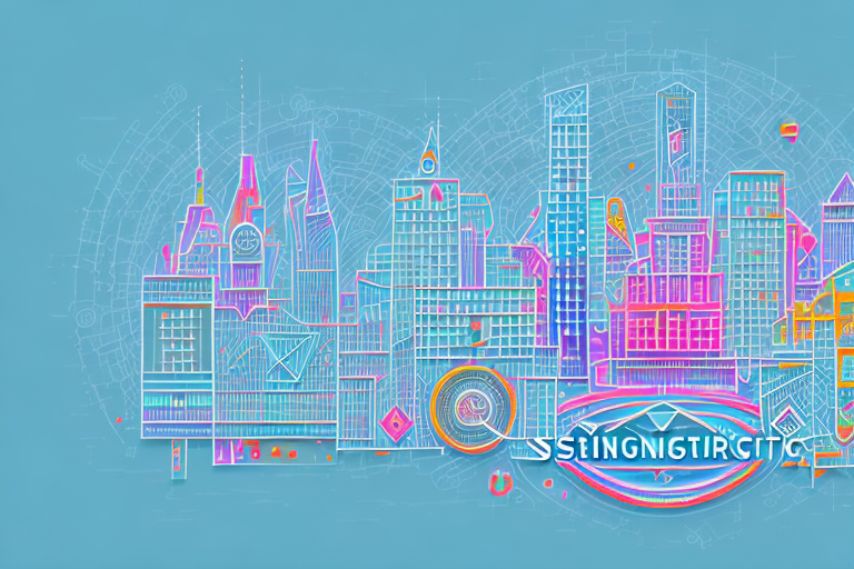 A vibrant and modern cityscape representing siegenburg