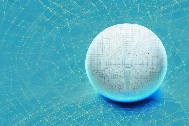 A digital landscape representing the internet