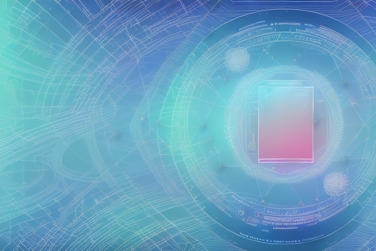 A digital landscape representing a vibrant internet agency