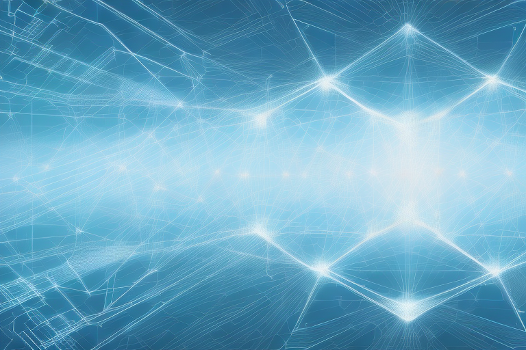 A digital landscape representing a dynamic online environment