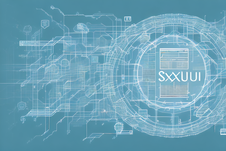 A digital landscape representing the town of sexau