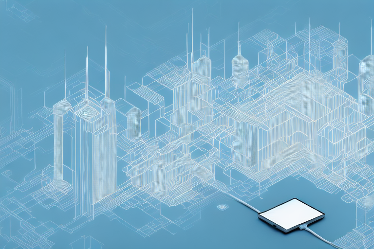 A digital landscape representing the town of steinau