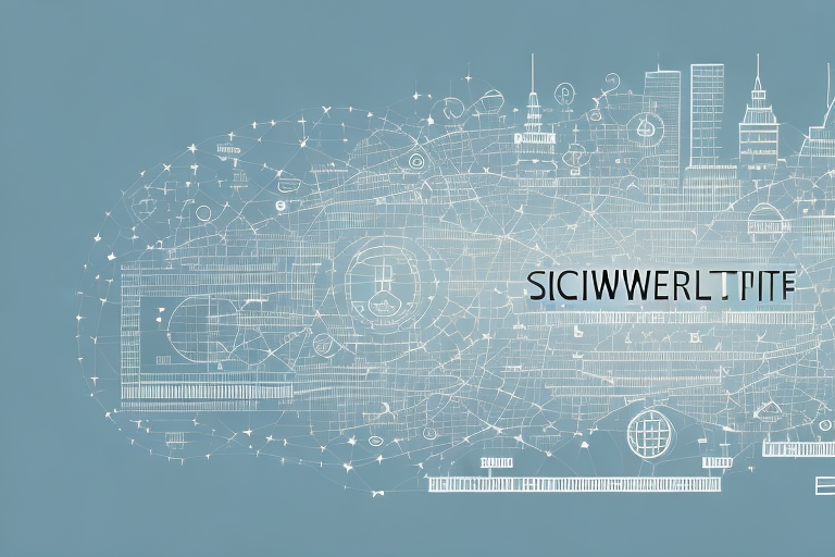 A digital cityscape representing schwerte