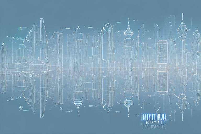 A digital cityscape