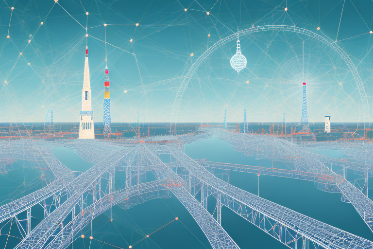 A picturesque digital landscape representing schönhausen (elbe)