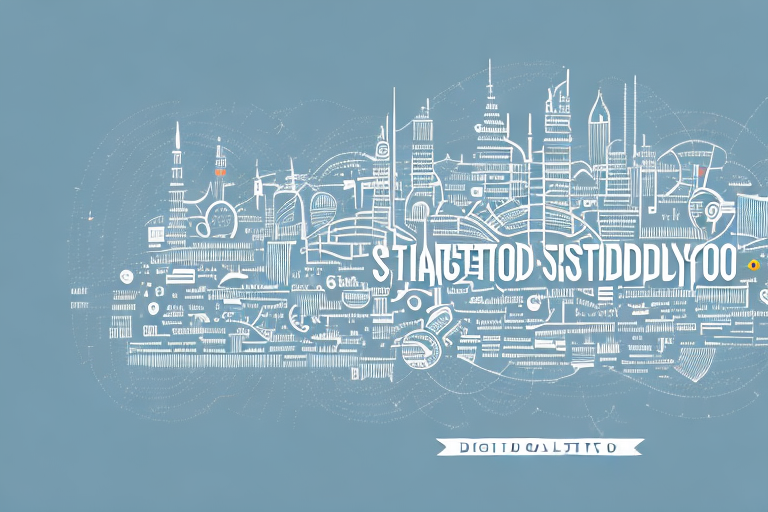 A digital cityscape representing stadtoldendorf